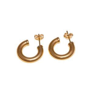 Pendientes Aros Oro Presion